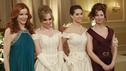 DESPERATE HOUSEWIVES - "In Buddy's Eyes" - Julie, Dylan, Katherine and Bree at the Founders Day Ball, on Desperate Housewives," SUNDAY, APRIL 20 (9:00-10:02 p.m., ET) on the ABC Television Network. (ABC/RON TOM) MARCIA CROSS, ANDREA BOWEN, LYNDSY FONSECA, DANA DELANY
