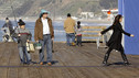 MODERN FAMILY - "Fears" - When Phil and Luke embark on a discovery expedition underneath the house, Phil tries not to let his fear of the dark and of creepy crawlies get the best of him. Meanwhile, Claire takes a nervous Haley to the DMV for her driver's test, Manny's sudden illness before a friend's amusement park birthday party makes Gloria suspicious, and Cameron and Mitchell invite Lily's pediatrician over for what turns out to be an anxiety-ridden brunch, on "Modern Family," WEDNESDAY, MARCH 3 (9:00-9:30 p.m., ET), on the ABC Television Network. (ABC/MICHAEL DESMOND) RICO RODRIGUEZ, ED O'NEILL, SOFIA VERGARA