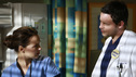 GREY'S ANATOMY - "This Is Why We Fight" - As word of Seattle Grace's financial trouble spreads, Catherine encourages Jackson to move to Boston, and the interns fear they might lose their jobs. Meanwhile, the doctors meet with a potential investor in a last-ditch effort to save the hospital, and Alex impresses Jo while caring for a patient, on "Grey's Anatomy," THURSDAY, FEBRUARY 21 (9:00-10:02 p.m., ET) on the ABC Television Network. (ABC/RON TOM) CAMILLA LUDDINGTON, JUSTIN CHAMBERS