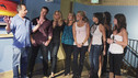 THE BACHELOR: ON THE WINGS OF LOVE - "Episode 1403" - Tensions mount among the 12 remaining bachelorettes and jealousy reigns when it's revealed that there will be two special one-on-one dates - each with a rose at stake -- and a group date. Eight bachelorettes visit the famous Jon Lovitz Comedy Club. After sharing a few jokes with the women, Lovitz explains that they will be the ones performing stand up in his club that night. The fun and panic begins, especially for Ashleigh, who starts to break down with bad case of stage fright. One more surprise: they will be working in front of a full audience, not just Jake. One by one, the bachelorettes nervously perform their routines. Corrie lampoons a fellow bachelorette, while Elizabeth pushes the bounds of good taste and Michelle starts to get flop sweat when her jokes fall flat. Later Jake takes the women to a VIP after party and tries to get alone time with some of them. But the night takes a shocking turn when one bachelorette pushes him too far and he unexpectedly sends her home on the spot and ends the party, on "The Bachelor: On the Wings of Love," MONDAY, JANUARY 18 (8:00-10:00 p.m., ET), on the ABC Television Network. (ABC/GREG ZABILSKI) JON LOVITZ, JAKE PAVELKA, ASHLEIGH, KATHRYN, ALI, JESSIE, MICHELLE