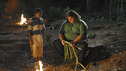 LOST - "All the Best Cowboys Have Daddy Issues" - Survivors wonder why Charlie and the pregnant Claire have been abducted - and by whom -- and a search party ventures into the treacherous jungle to try to find and rescue the missing duo. Meanwhile, inner-demons about his father resurface for Jack, and Boone and Locke discover another island mystery, on "Lost," WEDNESDAY, DECEMBER 8 (8:00-9:00 p.m., ET), on the ABC Television Network. (ABC/MARIO PEREZ) MALCOLM DAVID KELLEY, JORGE GARCIA