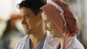 GREY'S ANATOMY - "Haunt You Every Day" - It's Halloween, and the day is full of surprises for the doctors of Seattle Grace - Alex receives an unexpected and welcome visit from his former patient, Ava/Rebecca, Meredith is convinced that her mother's ashes are haunting her, Cristina is snubbed by a surgeon she admires, and Callie announces George and Izzie's affair to their fellow doctors, on "Grey's Anatomy," THURSDAY, OCTOBER 25 (9:00-10:02 p.m., ET) on the ABC Television Network. (ABC/SCOTT GARFIELD) T.R. KNIGHT, CHYLER LEIGH
