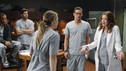 GREY'S ANATOMY - "If/Then" - As Meredith puts Zola to bed and falls asleep, she begins to wonder -- what if her mother had never had Alzheimer's and she'd had loving, supportive parents? The reverberations of a happy Meredith Grey change the world of Seattle Grace as we know it. What if she had never met Derek in that bar and he had never separated from Addison? What if Callie and Owen had become a couple long before she met Arizona? And what if Bailey never evolved from the meek intern she once was? "Grey's Anatomy" airs THURSDAY, FEBRUARY 2 (9:00-10:02 p.m., ET) on the ABC Television Network. (ABC/VIVIAN ZINK) JESSE WILLIAMS, ROBERT BAKER, ELLEN POMPEO, JUSTIN CHAMBERS, SARAH DREW