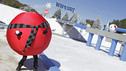 Think you're having a cold winter?  You know it's bad when Ballsy is out to throw snowballs at you!  Take a look at some of our colder moments from Winter Wipeout!  Time to bundle up! "Winter Wipeout: Some People Just Don't Know When To Quit" - Episode 407Photography by: (ABC/MIKE WEAVER)