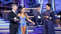 DANCING WITH THE STARS - "Episode 1206" - "Dancing with the Stars" celebrated Guilty Pleasures Night as each of the seven remaining couples competed -- with either a latin or ballroom style they had yet to perform -- set to the tunes of some of their favorite musical "guilty pleasures." Monday night's show also featured the first-ever Monday night performance by a live band when pop music sensations HANSON sang their fan favorite, "MmmBop," MONDAY, APRIL 25 (8:00-9:31 p.m., ET) on The ABC Television Network.  (ABC/ADAM TAYLOR) TOM BERGERON, KARINA SMIRNOFF, RALPH MACCHIO