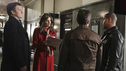 CASTLE - "Law & Murder" - During the high-profile trial of a murdered socialite, a juror suddenly tumbles out of the jury box -- dead!  When Castle & Beckett learn the juror was poisoned, their investigation soon uncovers that this seemingly innocent juror may not have been so innocent after all, on "Castle," MONDAY, MARCH 28 (10:01-11:00 p.m. ET) on the ABC Television Network. (ABC/KAREN NEAL) NATHAN FILLION, STANA KATIC, SEAMUS DEVER, JON HUERTAS