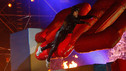 "Knock Knock, Who's There? Wipeout" - Episode 302 "Want to know the Wipeout recipe? Take 24 contestants, 10,000 gallons of mud, four Moving Big Balls and shake briskly. Serves: Everyone!," said host John Henson. And don't miss the Door Knock and Pendulum Shape Shifter that are showcased on this episode. &nbsp; Photography by: Jeff Samaripa