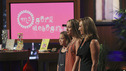 SHARK TANK - "Episode 303" - A family from Dallas, TX asks the Sharks to invest in their jewelry line business "for girls aged 8 to 80," created by one of the daughters when she was only 10 years old; a couple from Waldwich, NJ hopes the Sharks will agree to put a lid on their solution to replace missing garbage can lids; a single working mom from Wellington, FL pitches her wedge-type pillow that allows women with breast implants or large chests to comfortably sleep on their stomachs; and two gentlemen from Chicago, IL offer the Sharks a cup of couture with their reinvention of the tea experience. In a follow up story, George Podd from Lake Forest, IL shows how "Shark Tank" made the American dream come true for Lightfilm, a peel & stick light-up decal for car windows, on "Shark Tank," FRIDAY, FEBRUARY 17 (8:00-9:00 p.m., ET) on the ABC Television Network. (ABC/MICHAEL ANSELL) MADDIE BRADSHAW AND DIANE BRADSHAW (M3 GIRL DESIGNS)