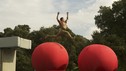 "Blind Date" - Episode 313   We've paired up 12 single guys and 12 single girls to take on the "Wipeout" course as their first date and a chance to win a grand prize of $100,000 in a two-hour episode.&nbsp; Love Handles Fling Set, Overdrive and Bruiseball are three wild and crazy new obstacles featured in the world's largest obstacle course.    Photography by: Jeff Samaripa