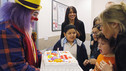 MODERN FAMILY - "Fizbo" - Nothing is too big when Phil and Claire decide to throw Luke the biggest and best birthday party a boy could ever want. But when Cameron shows up as Fizbo, the Clown, it sets of a chain of events that ends with someone in the hospital, on "Modern Family," WEDNESDAY, NOVEMBER 25 (9:00-9:30 p.m., ET), on the ABC Television Network. (ABC/KAREN NEAL) ERIC STONESTREET, RICO RODRIGUEZ, SOFIA VERGARA, SARAH HYLAND, ARIEL WINTER, NOLAN GOULD, JULIE BOWEN