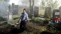 CASTLE - "Under the Gun" - When a coded document hidden by a murdered bail bondsman gets Castle's imagination running wild, Beckett must steer the case back to the violent felons who populated their victim's world - only to discover that maybe Castle's crazy theories aren't so crazy after all. Complicating matters is the surprise arrival of Beckett's ex-partner (now a bounty hunter). As the two reunite over a history that Castle has no part of, Castle is forced to watch the relationship take a turn towards the romantic, on "Castle," MONDAY, OCTOBER 4 (10:01-11:00 p.m., ET), on the ABC Television Network. (ABC/ADAM LARKEY) NATHAN FILLION