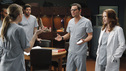 GREY'S ANATOMY - "If/Then" - As Meredith puts Zola to bed and falls asleep, she begins to wonder -- what if her mother had never had Alzheimer's and she'd had loving, supportive parents? The reverberations of a happy Meredith Grey change the world of Seattle Grace as we know it. What if she had never met Derek in that bar and he had never separated from Addison? What if Callie and Owen had become a couple long before she met Arizona? And what if Bailey never evolved from the meek intern she once was? "Grey's Anatomy" airs THURSDAY, FEBRUARY 2 (9:00-10:02 p.m., ET) on the ABC Television Network. (ABC/VIVIAN ZINK) JESSE WILLIAMS, ELLEN POMPEO, ROBERT BAKER, JUSTIN CHAMBERS, SARAH DREW