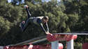 WIPEOUT - "Episode 214" -- The Catapult into Foam, Banana Hammocks, the Rocket, Gears of Doom with Foam and Zip Line Swing are among the wild and outrageous new obstacles included in this week's episode of "Wipeout," featuring the world's largest obstacle course. Hosted by John Anderson (ESPN's "SportsCenter,"), John Henson ("Talk Soup") and co-hosted by Jill Wagner, "Wipeout" airs WEDNESDAY, JUNE 10 (8:00-9:00 p.m., ET) on the ABC Television Network. (ABC/GREG ZABILSKI)CONTESTANT
