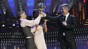 DANCING WITH THE STARS THE RESULTS SHOW - "Episode 710A" - After weeks of entertaining drama, camaraderie and dazzling performances, Brooke Burke and her professional partner Derek Hough, were crowned champions of "Dancing with the Stars," on the Season Finale concluding TUESDAY, NOVEMBER 25 (9:00-11:00 p.m., ET), on ABC.  (ABC/KELSEY MCNEAL) DEREK HOUGH, BROOKE BURKE, TOM BERGERON
