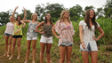 THE BACEHLOR - "Episode 1606" - Six lucky women "get lost" with Ben in the middle of the Panamanian jungle at the bank of the Chagres River. The Bachelor scoops up the ladies in a motorboat and the group zip through the jungle waters before coming upon the Emberas in their small village. The people warmly welcome Ben and the women, but one bachelorette decides to take local customs a bit too far and dons some native garb that leaves little to the imagination. That evening at the after-party at the Trump Ocean Club, Courtney continues her strategy to win Ben's heart with her brash, aggressive behavior. But will this off-putting demeanor score her another rose? - on "The Bachelor," MONDAY, FEBRUARY 6 (8:00-10:01 p.m., ET), on the ABC Television Network. (ABC/FRANCISCO ROMAN) CASEY, COURTNEY, EMILY, NICKI, LINDZI, JAMIE