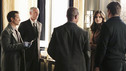 CASTLE - "Lucky Stiff" - The brutal murder of a lottery winner has Castle and Beckett up to their eyeballs in suspects, envious and angered by the victim's sudden move from the poorhouse to the penthouse. As the precinct buzzes with fantasies of what our cops would do if they won the lottery, Martha struggles with the reality of such a decision when she suddenly inherits money she feels she doesn't deserve, on "Castle," MONDAY, FEBRUARY 7 (10:01-11:00 p.m. ET) on the ABC Television Network. (ABC/KAREN NEAL) SEAMUS DEVER, ALASTAIR DUNCAN, JON HUERTAS, STANA KATIC, NATHAN FILLION