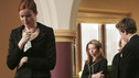DESPERATE HOUSEWIVES "Next" - The Van de Kamps bid Rex farewell. - (ABC/VIVIAN ZINK) MARCIA CROSS, JOY LAUREN, SHIRLEY KNIGHT, SHAWN PYFROM