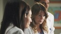 GREY'S ANATOMY - "It's a Long Way Back" - Everyone pulls together to help Callie and baby Sofia on their painstaking journeys to recovery in hopes of allowing mother and baby to finally meet; the sudden death of a clinical trial patient has Derek proceeding with more caution while Meredith makes a calculated and risky move; Alex treats a cranky old rich woman dying of cancer and gets an idea for a grandiose endeavor that is sure to get him the Chief Resident spot; and Teddy is pleasantly surprised by the return of a familiar face, on "Grey's Anatomy," THURSDAY, APRIL 28 (9:00-10:01 p.m., ET) on the ABC Television Network. (ABC/ADAM LARKEY) CHYLER LEIGH, SANDRA OH, ELLEN POMPEO, JESSE WILLIAMS