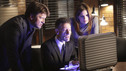 CASTLE - "Close Encounters of the Murderous Kind" - After a prominent astrophysicist's body is found in her car -- the victim of explosive decompression - Castle jokingly theorizes that perhaps she was killed in the vacuum of outer space. Yet as they delve deeper into the victim's life, they're confronted with a succession of evidence that keeps pointing them back to the impossible: Alien Abduction. Henrickson stars as Benny Stryker, a well-known alien abduction expert, and Lovett plays a mysterious government agent intent on shutting down the investigation, on "Castle," MONDAY, NOVEMBER 15 (10:01-11:00 p.m., ET). (ABC/ADAM TAYLOR) NATHAN FILLION, LYLE LOVETT, STANA KATIC
