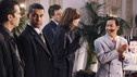 CASTLE - "Sucker Punch" - While investigating the death of an Irish mobster, Beckett and Castle uncover a local turf war that may be connected to both a late-night infomercial guru and an international drug smuggling operation. But the case turns agonizingly personal when evidence emerges that the killer they're chasing may have had a hand in Beckett's mother's murder, on "Castle," MONDAY, JANUARY 18 (10:00-11:00 p.m., ET) on ABC. (ABC/KAREN NEAL) SEAMUS DEVER, JON HUERTAS, NATHAN FILLION, STANA KATIC, EDDIE SHIN
