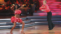 DANCING WITH THE STARS - "Episode 1006 - This week on "Dancing with the Stars," the competition heated up as the remaining couples took on a new challenge with the Samba or Argentine Tango, and all seven teams hit the dance floor together in a swing dance marathon. In another twist on this week's competition show, each celebrity designed the costumes for his/her team's number, MONDAY, APRIL 26 (8:00-9:32 p.m., ET) on the ABC Television Network. (ABC/ADAM LARKEY) NICOLE SCHERZINGER, DEREK HOUGH