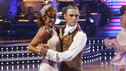 Aaron Carter and Karina Smirnoff dance the Cha Cha Cha in Week One of DANCING WITH THE STARS.