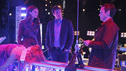 CASTLE - "Pretty Dead" - During rehearsal for "Baron's All-American Beauty Pageant," the contestants are shocked to discover the body of Miss Illinois - strangled, but by whom? As Castle and Beckett delve into the cut-throat competition of the pageant world, they learn that a number suspects had motive for murder, including jealous fellow contestants, the pageant's larger-than-life millionaire sponsor, Victor Baron (Michael McKean, "Curb Your Enthusiasm"), and the show's host -- hedonistic TV personality, Bobby Stark (Sasha Roiz, "Caprica") -- on "Castle," MONDAY, MAY 9 (10:01-11:00 p.m. ET) on the ABC Television Network. (ABC/VIVIAN ZINK) STANA KATIC, NATHAN FILLION, SEAMUS DEVER