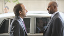 CASTLE - "Kill the Messenger" -- Castle and Beckett investigate the hit-and-run death of a bike messenger, brutally murdered to prevent him from delivering a package, the contents of which could free a wrongly convicted man from prison. In a surprising twist, this tragic death is linked to a murder case that Captain Montgomery investigated a decade earlier. To solve the present murder, Castle and Beckett must dredge up the past by uncovering the secrets and scandals of a prominent New York family, on "Castle," MONDAY, NOVEMBER 9 (10:02-11:00 p.m., ET/PT) on ABC. (ABC/DANNY FELD) JEFF HARLAN, RUBEN SANTIAGO-HUDSON