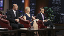 SHARK TANK - "Episode 203" - While successful comedian and businessman Jeff Foxworthy makes his debut as a guest "Shark" investor, Vincent Pastore ("The Sopranos") becomes the first celebrity to pitch a business proposition to the Sharks. He and his New Jersey business partner present a novel idea that could have everyone holding on tighter to their money. Also, a flight attendant and her husband, from Georgia, believe their unique portable child's seat will help make traveling with kids much easier; a duo from Florida believe they have the next big lifestyle clothing brand; an entrepreneur from North Carolina has an emotional attachment to a business his father started before he passed away; and there'll be an update on Tiffany Krumin, the maker of Ava the Elephant, a device that went from a home-made prototype to a mass-produced product sold in retail chains nationwide, on "Shark Tank," FRIDAY, APRIL 8 (8:00-9:00 p.m., ET) on ABC. (ABC/MICHAEL ANSELL) KEVIN O'LEARY, BARBARA CORCORAN, ROBERT HERJAVEC