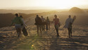 THE BACHELOR: ON THE WINGS OF LOVE - "Episode 1404" - Traveling to beautiful Pismo Beach, six lucky women join Jake for a crazy day of dune buggying and sand surfing. The Bachelor comes to the rescue when Vienna and Jessie get their dune buggy trapped in the sand. Corrie, one of the more timid women, surprises the rest when she tackles Jake in the sand and grabs some extra time with the Bachelor. That night the group spends an evening at the Madonna Inn, famous for its outrageous dcor. A rose is a stake and the competition heats up, but Vienna's strategy to have the last memorable moment of the night with Jake doesn't sit well with the other women, on "The Bachelor: On the Wings of Love," MONDAY, JANUARY 25 (8:00-10:00 p.m., ET), on the ABC Television Network. (ABC/GREG ZABILSKI) ALI, JESSIE, ASHLEIGH, JAKE PAVELKA, TENLEY, VIENNA, CORRIE