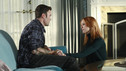 DESPERATE HOUSEWIVES - "Farewell Letter" - Lynette and Tom feel that it's time for twins Porter and Preston to move out on their own and learn how to become responsible adults. But the boys end up moving out to a pad that's a little too close to home. Meanwhile, as part of Gaby's therapy, she and Carlos pay a visit to her hometown to confront her past and discover that she has left a lasting impression on the town; Keith asks Bree to move to Florida with him to be closer to his son; Susan uses her kidney ailment to garner special treatment in public places; and after sending son Zach to rehab, Paul makes a decision about his life with Beth, on "Desperate Housewives," SUNDAY, FEBRUARY 20 (9:00-10:01 p.m., ET) on the ABC Television Network. (ABC/RON TOM)BRIAN AUSTIN GREEN, MARCIA CROSS