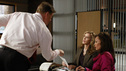 DESPERATE HOUSEWIVES - "I'll Swallow Poison on Sunday" - With Gaby and the girls temporarily staying at Bree's house, Bree must lay down the law and demand discipline before Juanita and Celia destroy her home. Meanwhile Tom hires Lynette and Renee to redecorate his office - but Lynette has her own ideas of what she thinks Tom needs as opposed to wants; and while continuing to help nurse Paul back to health, Susan discovers that Felicia has been released from prison and is back on Wisteria Lane, on "Desperate Housewives," SUNDAY, MAY 1 (9:00-10:01 p.m., ET) on the ABC Television Network. (ABC/RON TOM) DOUG SAVANT, FELICITY HUFFMAN, VANESSA WILLIAMS