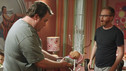 MODERN FAMILY - "Fears" - When Phil and Luke embark on a discovery expedition underneath the house, Phil tries not to let his fear of the dark and of creepy crawlies get the best of him. Meanwhile, Claire takes a nervous Haley to the DMV for her driver's test, Manny's sudden illness before a friend's amusement park birthday party makes Gloria suspicious, and Cameron and Mitchell invite Lily's pediatrician over for what turns out to be an anxiety-ridden brunch, on "Modern Family," WEDNESDAY, MARCH 3 (9:00-9:30 p.m., ET), on the ABC Television Network. (ABC/ADAM LARKEY) ERIC STONESTREET, JESSE FERGUSON