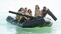 LOST - "There's No Place Like Home," Parts 2 & 3 - The face-off between the survivors and the freighter people continues, and the Oceanic Six find themselves closer to rescue, on the two-hour Season Finale of "Lost," THURSDAY, MAY 29 (9:00-11:00 p.m., ET) on the ABC Television Network. (ABC/MARIO PEREZ) JORGE GARCIA, MATTHEW FOX, EVANGELINE LILLY, YUNJIN KIM, NAVEEN ANDREWS