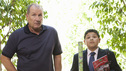 MODERN FAMILY - "Door to Door" - Everyone sets their eyes on a goal: Jay is determined to help Manny sell wrapping paper for a school fundraiser; Claire petitions the city for a stop sign to be installed at a high-traffic intersection; Mitchell is hell bent on proving a point with Cameron, and neither one of them will back down; Phil and Luke will stop at nothing to create a viral video sensation; and Gloria is desperate to find Stella after losing him, on "Modern Family," WEDNESDAY, OCTOBER 5 (9:00-9:31 p.m., ET), on the ABC Television Network. (ABC/MICHAEL DESMOND) ED O'NEILL, RICO RODRIGUEZ