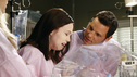 GREY'S ANATOMY - "If Only You Were Lonely" - As Adele's condition continues to deteriorate, Richard considers altering their living situation; an explosion at a local coffee shop results in a busy day in the ER for the doctors; Callie takes Meredith under her wing by helping her study for her boards; Lexie joins Arizona and Alex in peds, as they continue to care for intern Morgan's premature son; and when Jackson snaps at a patient, Mark encourages him to find ways to relieve his stress. Meanwhile, Cristina lets her suspicions get the best of her, on "Grey's Anatomy," THURSDAY, FEBRUARY 23 (9:00-10:02 p.m., ET) on the ABC Television Network. (ABC/VIVIAN ZINK) AMANDA FULLER, JUSTIN CHAMBERS