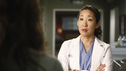 GREY'S ANATOMY - "One Step Too Far" - Derek encourages a hesitant Meredith to work with him again in neurology; Jackson's mother, Catherine Avery, returns to Seattle Grace with a urology fellow and develops an interest in Richard; and Cristina becomes increasingly suspicious of Owen's every move. Meanwhile, Alex tries to deny the fact that Morgan may be falling for him, on "Grey's Anatomy," THURSDAY, MARCH 15 (9:00-10:02 p.m., ET) on the ABC Television Network.  (ABC/VIVIAN ZINK) SANDRA OH