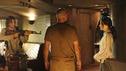 LOST - "Adrift" (ABC/MARIO PEREZ) HENRY IAN CUSICK, TERRY O'QUINN, EVANGELINE LILLY - BEHIND THE SCENES