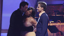 DANCING WITH THE STARS THE RESULTS SHOW - "Episode 1008A" - The seventh couple to be eliminated this season, Niecy Nash and Louis Van Amstel, was sent home on "Dancing with the Stars the Results Show," TUESDAY, MAY 11 (8:00-9:00 p.m., ET).  (ABC/ADAM LARKEY) MAKSIM CHMERKOVSKIY, NIECY NASH, LOUIS VAN AMSTEL