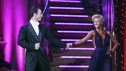 DANCING WITH THE STARS - In a "Dancing with the Stars" first, twelve celebrities - six men and six women -- attempt to outshine one another on a fifth season of the hit series. Marking the largest cast assembled to date, the men showed off their moves TUESDAY, SEPTEMBER 25 (8:00-9:30 p.m., ET). One couple's fate will be determined the following night on "Dancing with the Stars the Results Show."  (ABC/CAROL KAELSON) HELIO CASTRONEVES, JULIANNE HOUGH