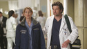 GREY'S ANATOMY - "Dark Was the Night" - Teddy puts her husband's life in the hands of her peers when Henry is sent to the OR for surgery and she's called away on another case; Meredith and Derek receive the long-awaited news about Zola; Callie and Jackson come under fire when their patient experiences post-surgery complications; and Meredith and Alex are involved in a life-threatening situation when they travel to a neighboring hospital to tend to a sick newborn, on Grey's Anatomy, THURSDAY, NOVEMBER 10 (9:00-10:02 p.m., ET) on the ABC Television Network. (ABC/JORDIN ALTHAUS) ELLEN POMPEO, PATRICK DEMPSEY