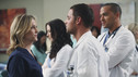 GREY'S ANATOMY - "State of Love and Trust" - As Derek begins his role as interim chief, he faces a potential lawsuit when Bailey and Meredith's patient awakens from anesthesia mid-surgery. Meanwhile, Teddy refuses to place Cristina on her service, as Arizona tests Alex out in Pediatrics, and Mark refuses to speak to a heartbroken Lexie, on "Grey's Anatomy," THURSDAY, FEBRUARY 4 (9:00-10:01 p.m., ET) on the ABC Television Network. (ABC/ADAM LARKEY) JESSICA CAPSHAW, CHYLER LEIGH, JUSTIN CHAMBERS, JESSE WILLAMS