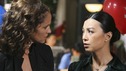 PRIVATE PRACTICE - "Let It Go" - In trying to fix the financial troubles at Oceanside Wellness, Addison puts the practice in peril, as a good friend of Violet's places her in the terrible position of breaking the law to help her, and Maya hopes that her parents, Sam and Naomi, are rekindling their relationship for good, on "Private Practice," WEDNESDAY, NOVEMBER 5 (9:02-10:02 p.m., ET) on the ABC Television Network. (ABC/MICHAEL DESMOND) AMY BRENNEMAN, MING-NA