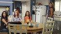 DESPERATE HOUSEWIVES - "Remember Paul?" - The residents of Wisteria Lane are stunned to discover that Paul Young is out of prison and back in the neighborhood with an enigmatic new wife and seemingly dark motives. Meanwhile, while Paul is renting Susan's home, she, Mike and MJ are living in an apartment on limited funds. But Susan sees a glimmer of hope in getting her life back on the Lane when she's offered an unorthodox job by her apartment manager, Maxine (Lainie Kazan); Lynette's rich and successful college friend, Renee (Vanessa Williams), pays an unexpected visit to the Scavo household; Gabrielle and Carlos find themselves keeping secrets from one another; and Bree, newly single and needing a fresh start after selling her business, finds herself tempted by Keith (Brian Austin Green) -- the handsome, young handyman she's hired to update her house -- on the season premiere of "Desperate Housewives," SUNDAY, SEPTEMBER 26 (9:00-10:01 p.m., ET) on the ABC Television Network. (ABC/RON TOM) TERI HATCHER, MARCIA CROSS, EVA LONGORIA PARKER, VANESSA WILLIAMS