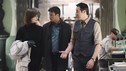 CASTLE - "Wrapped Up in Death" - The investigation into the shocking death of a museum curator, crushed by a falling gargoyle, takes a bizarre turn when Castle and Beckett learn that he isn't the first member of a recent archeological expedition to die. It turns out there was a legend inscribed over the burial chamber the team unearthed warning that "all who gaze upon the face of the mummy are doomed." Was the curator just the latest victim of "The Mummy's Curse"?  And if so, what does that mean for Castle, who snuck a peek at the mummy when no one was looking?, on "Castle," MONDAY, APRIL 5 (10:02-11:00 p.m., ET) on ABC. (ABC/ADAM LARKEY) STANA KATIC, NATHAN FILLION, CURRIE GRAHAM