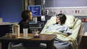 PRIVATE PRACTICE - "Losing Battles" - Just as Violet's personal life takes a turn for the better with Scott, the paramedic, Joanna (the abused woman she met at the airport months earlier) arrives in need of urgent medical attention, being both pregnant and badly beaten; Cooper, Charlotte and Amelia all counsel Erica on the toughest decision of her life; and Addison and Jake meet with potential surrogates, on ABC's "Private Practice" THURSDAY, JANUARY 19 (10:02-11:00 p.m., ET) on the ABC Television Network. (ABC/KELSEY MCNEAL) AMY BRENNEMAN, BETSY BRANDT