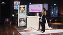 SHARK TANK -"Episode 204" -- Tempers flare when guest Shark Mark Cuban urges the entrepreneurs to stop negotiating with the other Sharks if they even want a chance to make a business deal with him. In this episode, a fireman from Arkansas brings an invention to the Shark Tank that could make millions and save lives; after creating an eco-friendly way to listen to music on the go, a duo from Chicago hope the Sharks will want to invest; a feisty, combative entrepreneur from Montclair, New Jersey seeks to cash in on the lucrative wedding business; and a man from Oklahoma hopes the Sharks will smell the money when he pitches his unique male-oriented brand of candles, on "Shark Tank," FRIDAY, MAY 6 (8:00-9:00 p.m., ET) on the ABC Television Network. (ABC/CRAIG SJODIN) JULIE GOLDMAN (ORIGINAL RUNNER CO.)