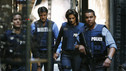 CASTLE - "Love Me Dead" -- The murder of an Assistant District Attorney thrusts Castle and Beckett into the world of ex-cons and escorts. But when Castle's desire to help a vulnerable call girl endangers the case, Beckett is forced to decide between honoring promises and putting a killer behind bars. Matters are complicated even further when Castle's daughter shares a potentially explosive secret with Beckett instead of her father, on "Castle," MONDAY, NOVEMBER 16 (10:01-11:00 p.m., ET) on the ABC Television Network. (ABC/ADAM LARKEY) SEAMUS DEVER, NATHAN FILLION, STANA KATIC, JON HUERTAS
