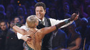 Donny Osmond and Kym Johnson dance the Foxtrot in Week 1 of DANCING WITH THE STARS.