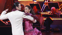 Mya and Dmitry Chaplin dance the Foxtrot in Week 7 of DANCING WITH THE STARS. 